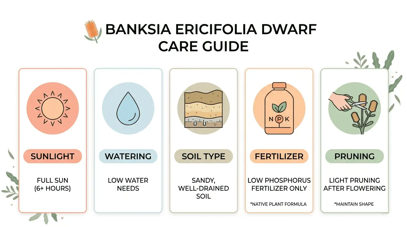 banksia ericifolia dwarf