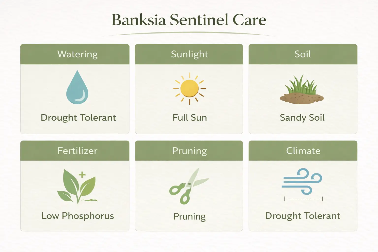 banksia sentinel
