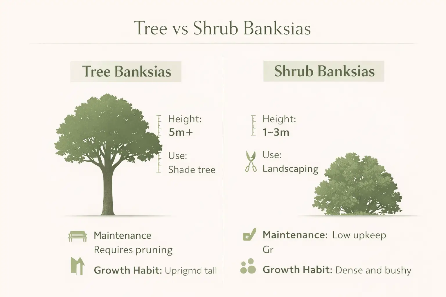 banksia tree varieties