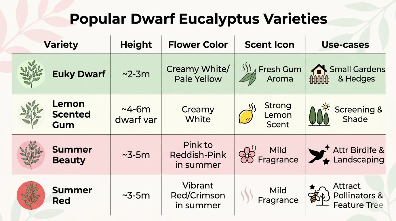 dwarf eucalyptus tree