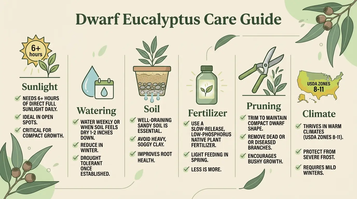 dwarf eucalyptus tree