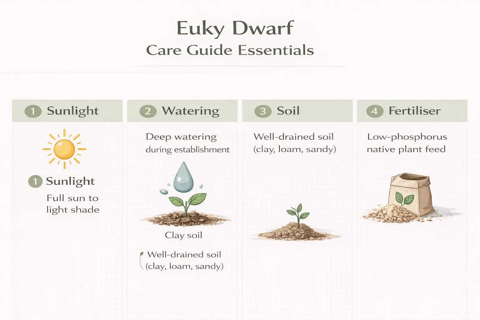 eucalyptus leucoxylon ‘euky dwarf’