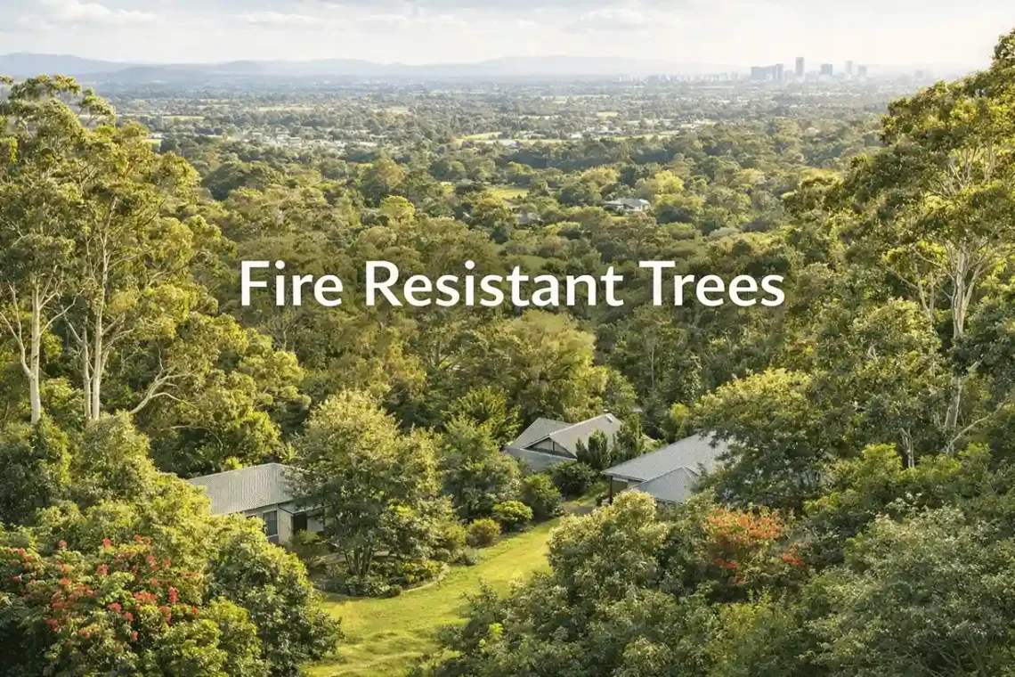 fire resistant trees australia