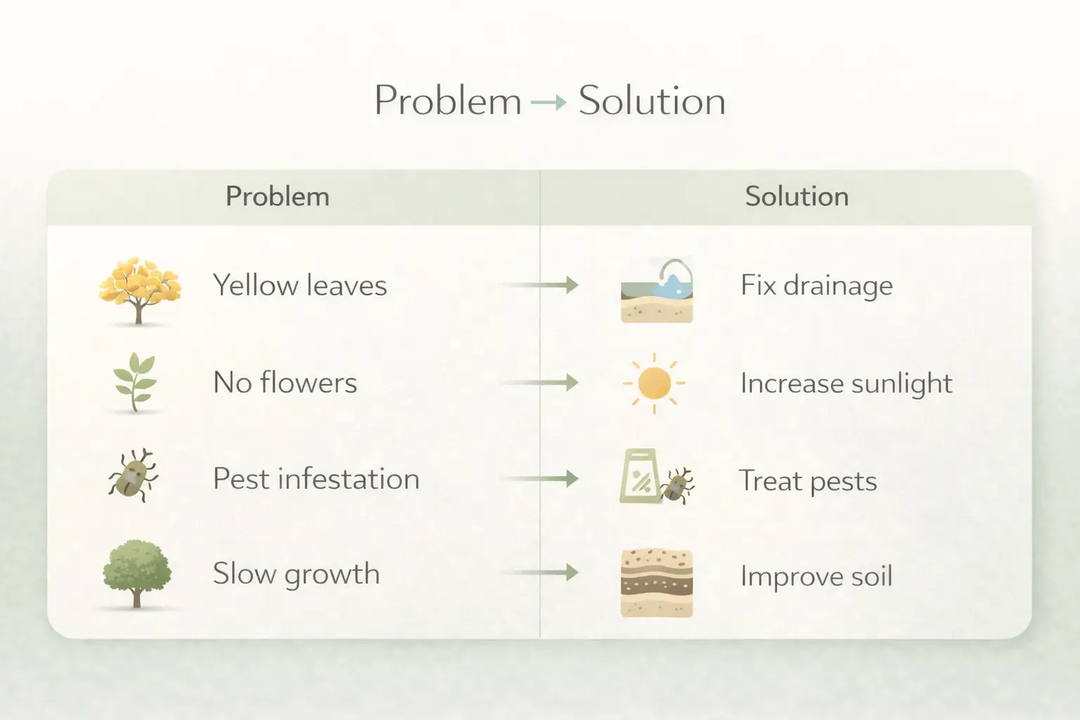 flowering evergreen trees