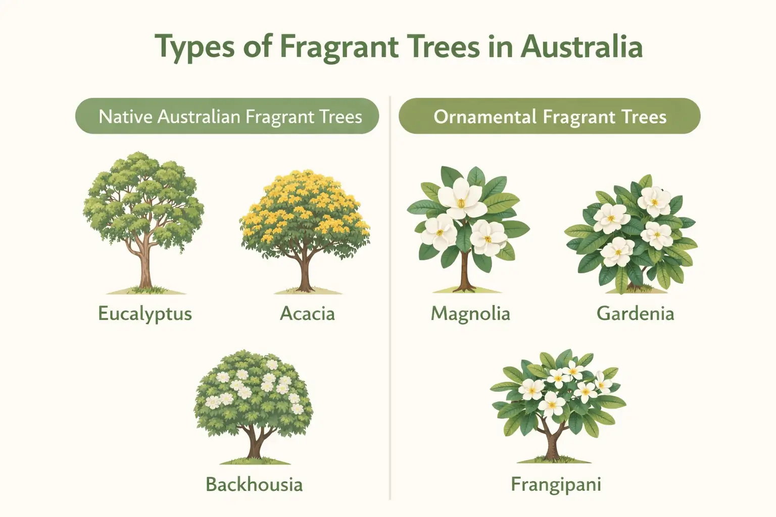 fragrant trees australia