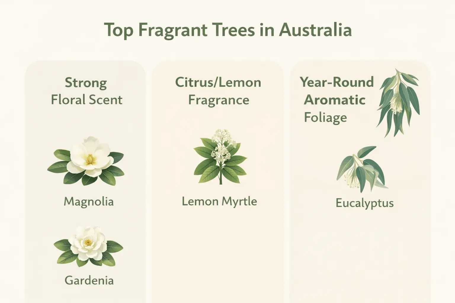 fragrant trees australia