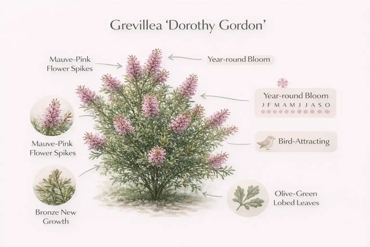 grevillea dorothy gordon