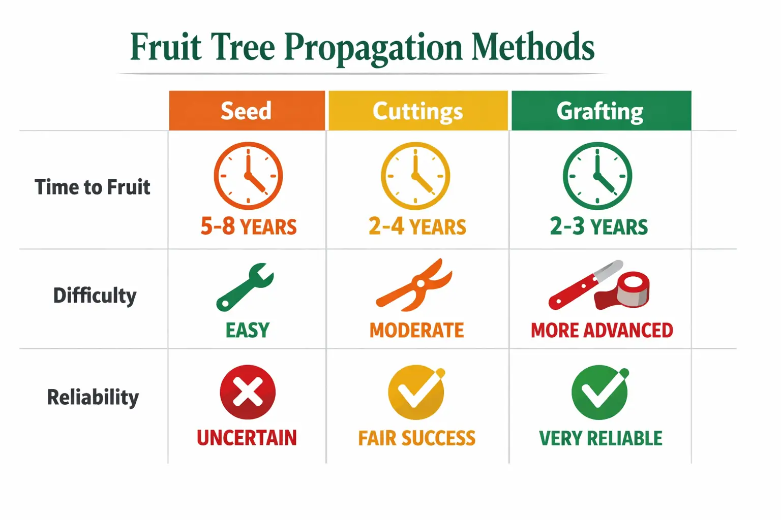 growing fruit trees