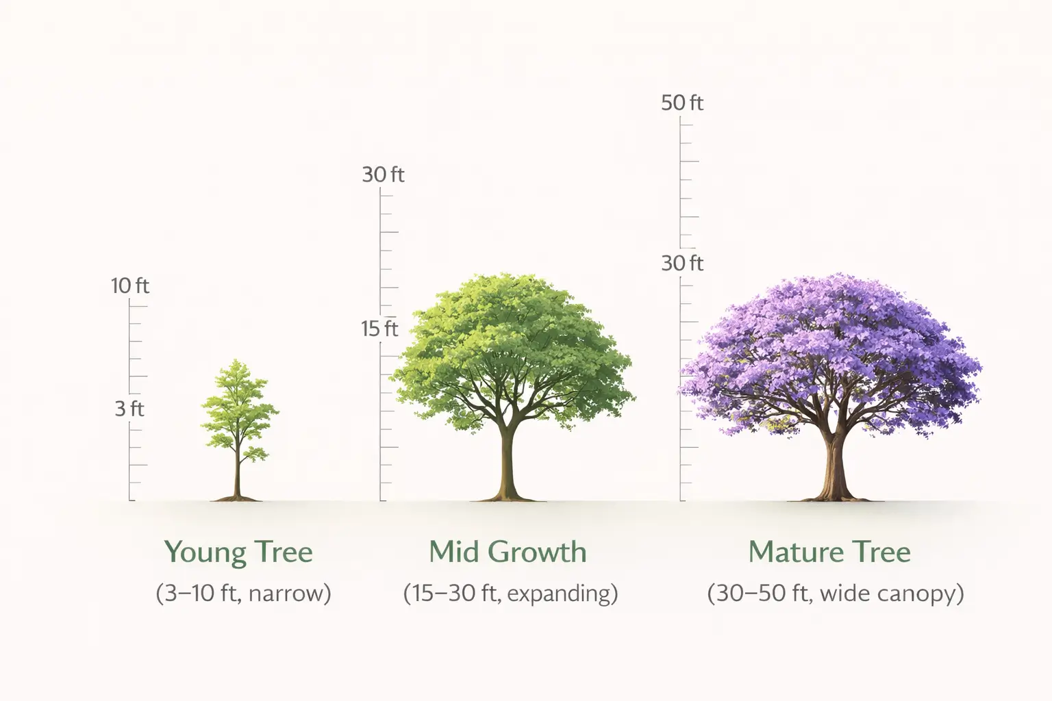jacaranda growth rate