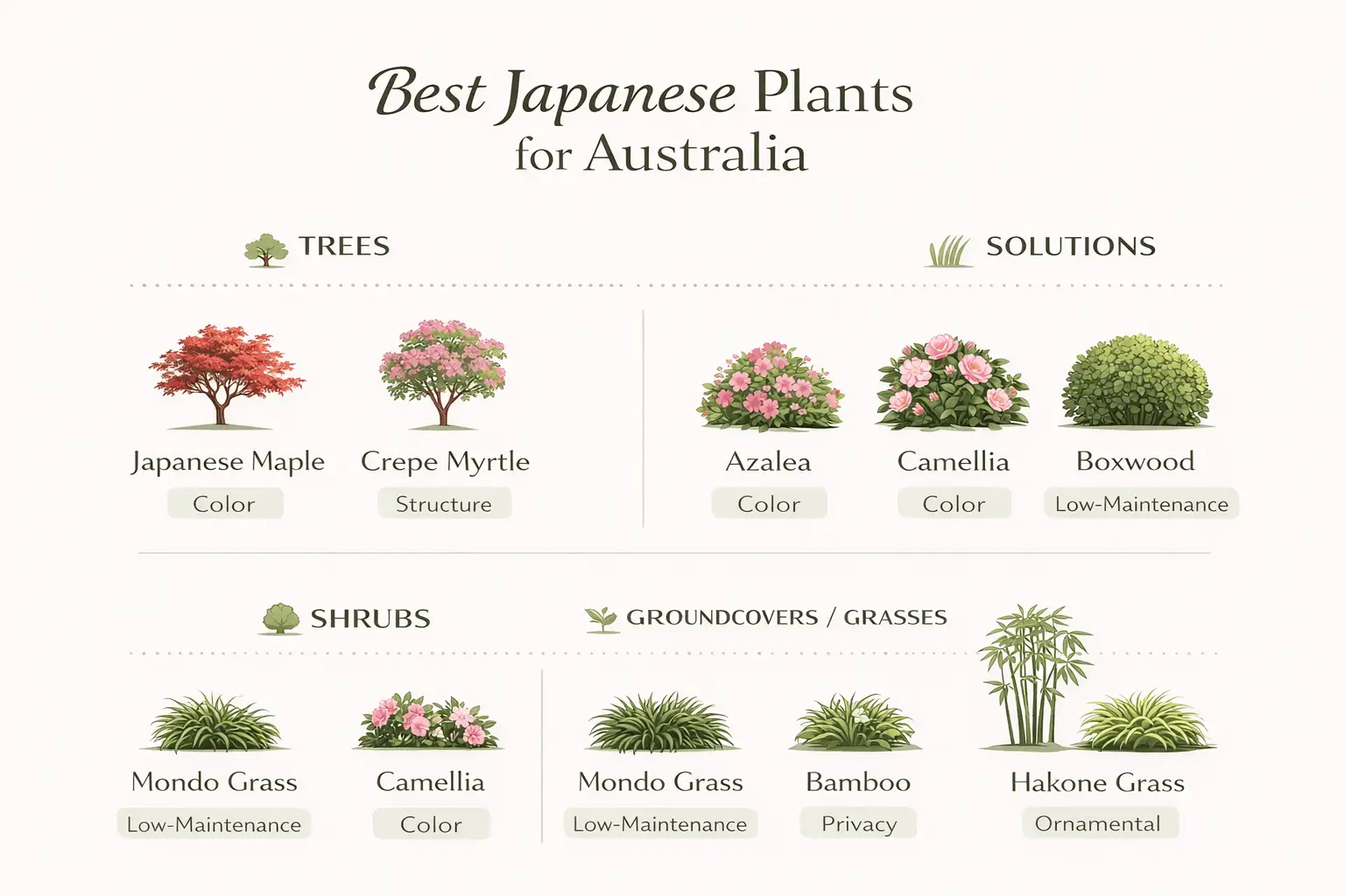 japanese plants australia