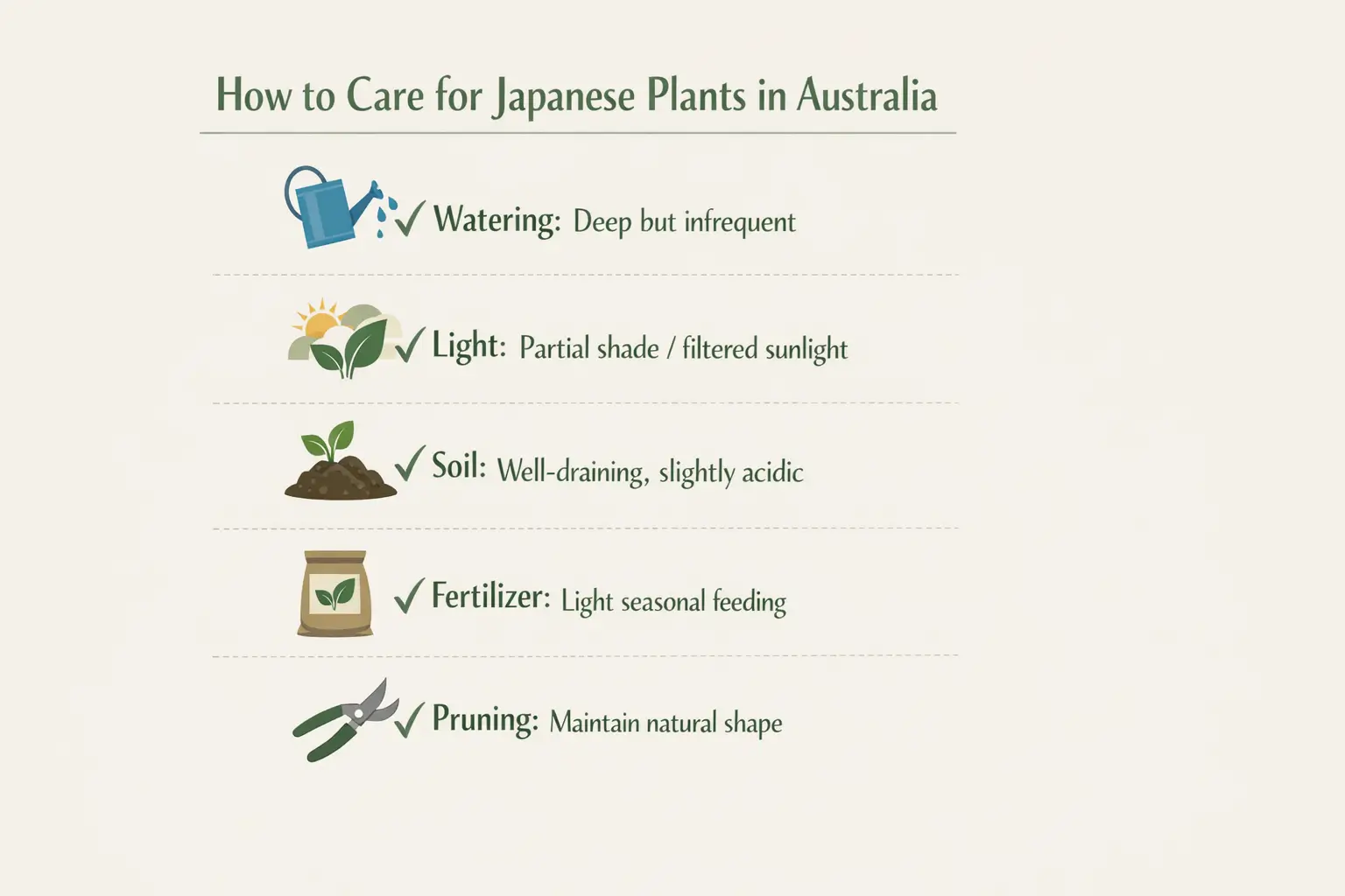 japanese plants australia