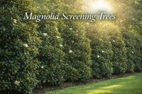 magnolia screening trees