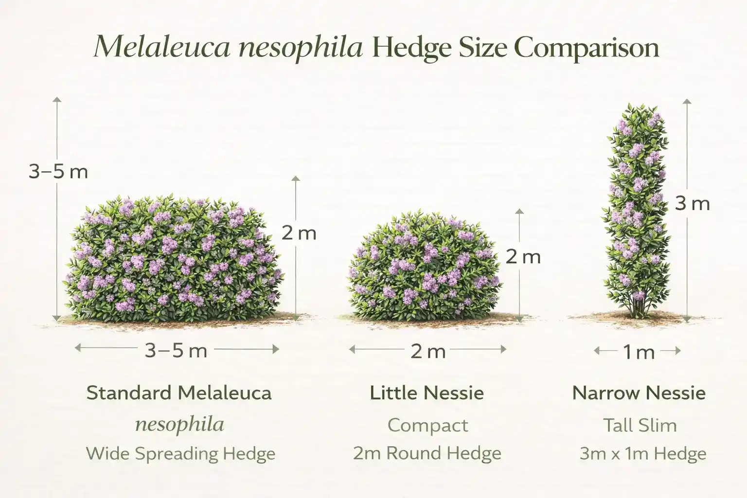 melaleuca nesophila hedge