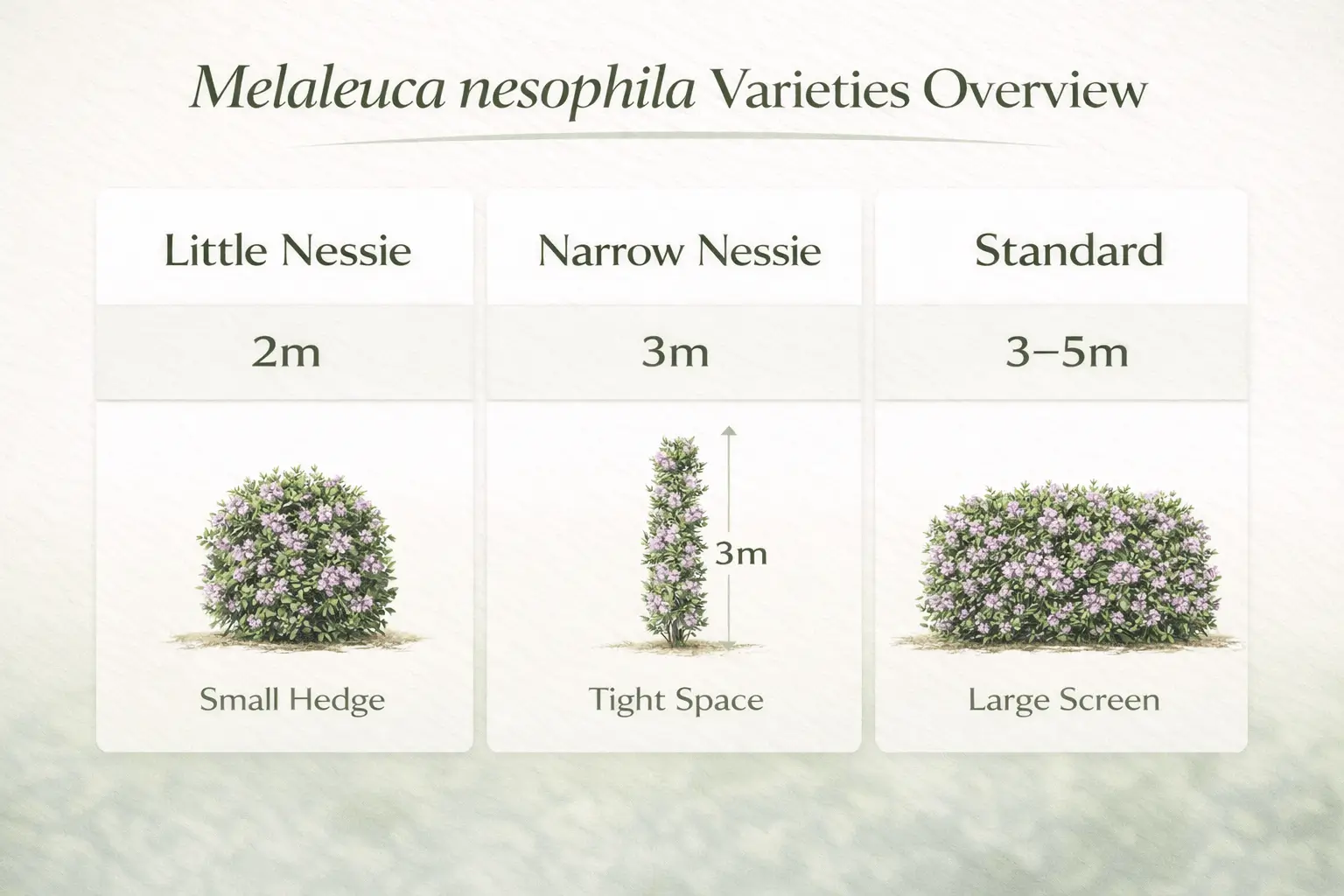 melaleuca nesophila hedge