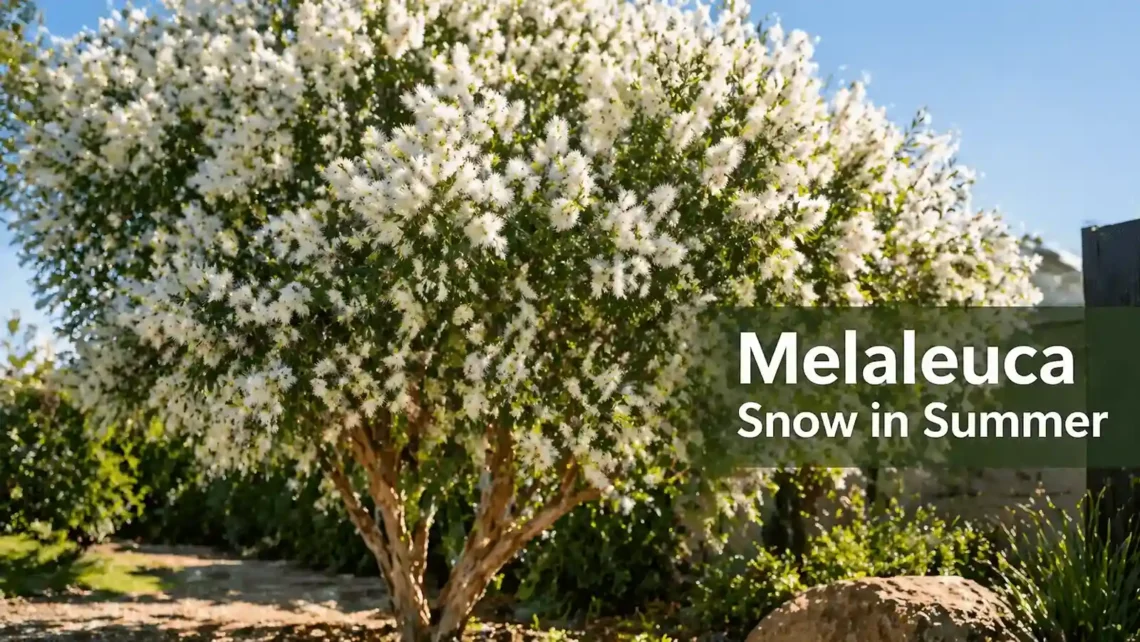 melaleuca snow in summer