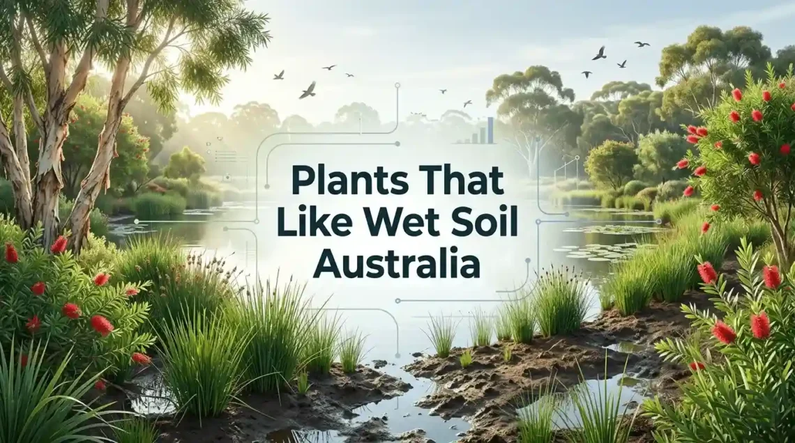 plants that like wet soil australia