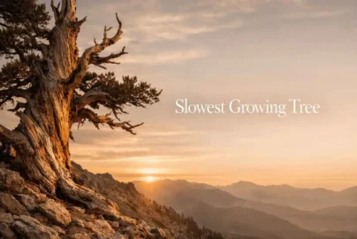 slowest growing tree