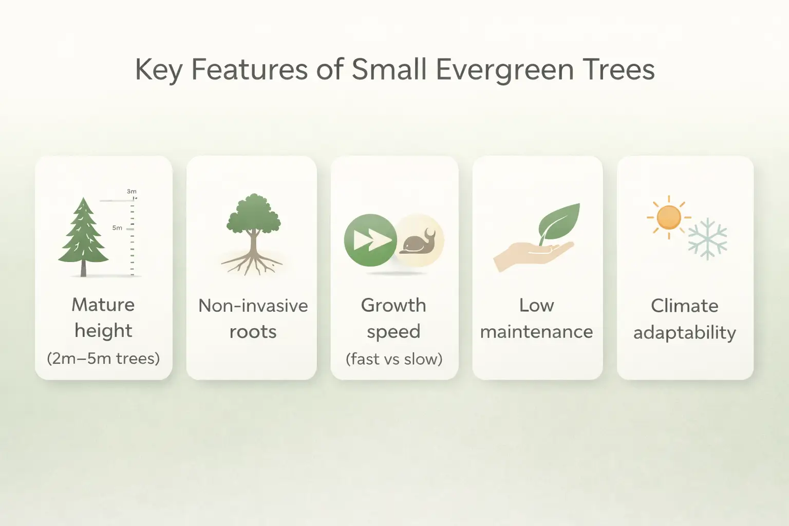 small evergreen tree