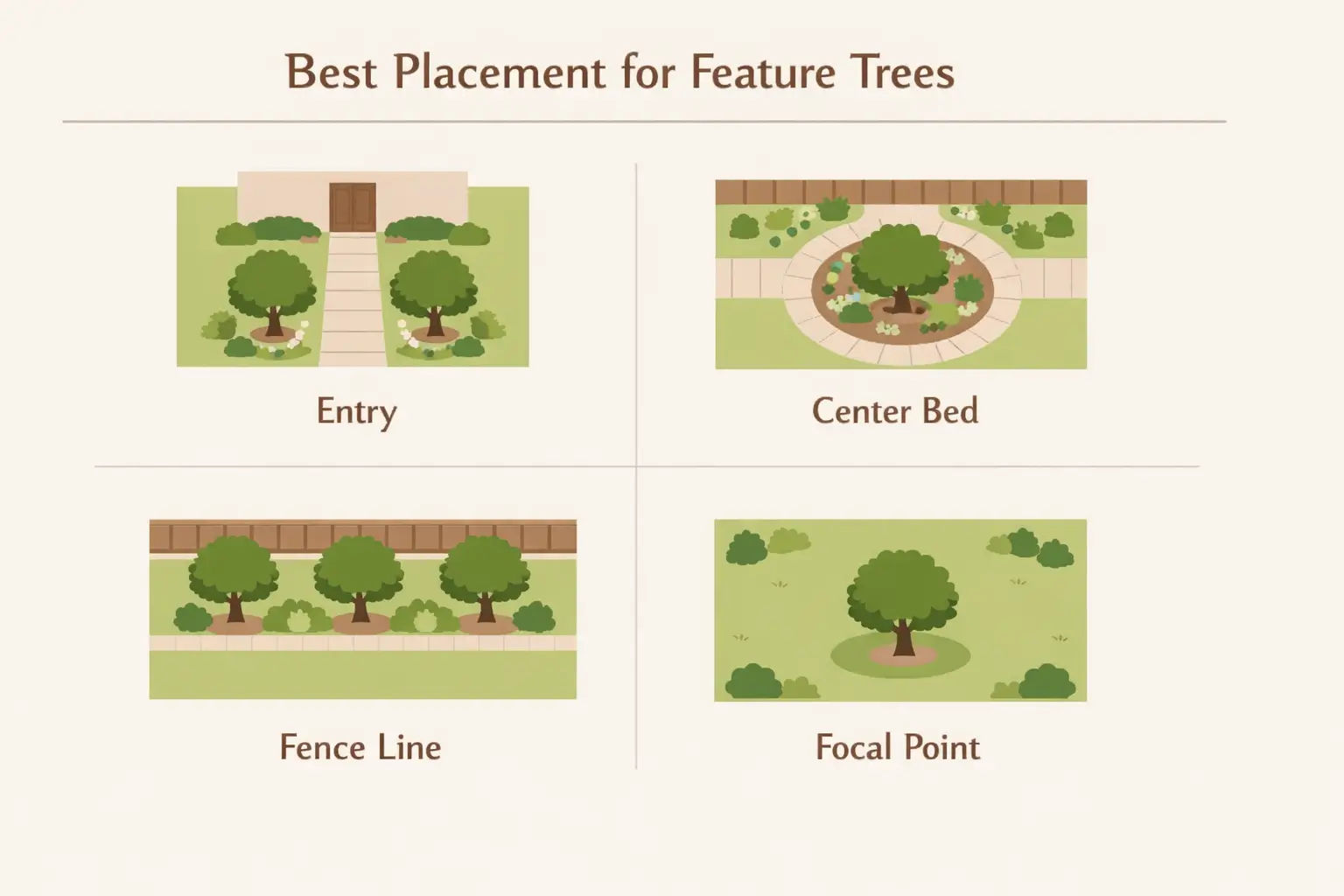 small feature trees australia