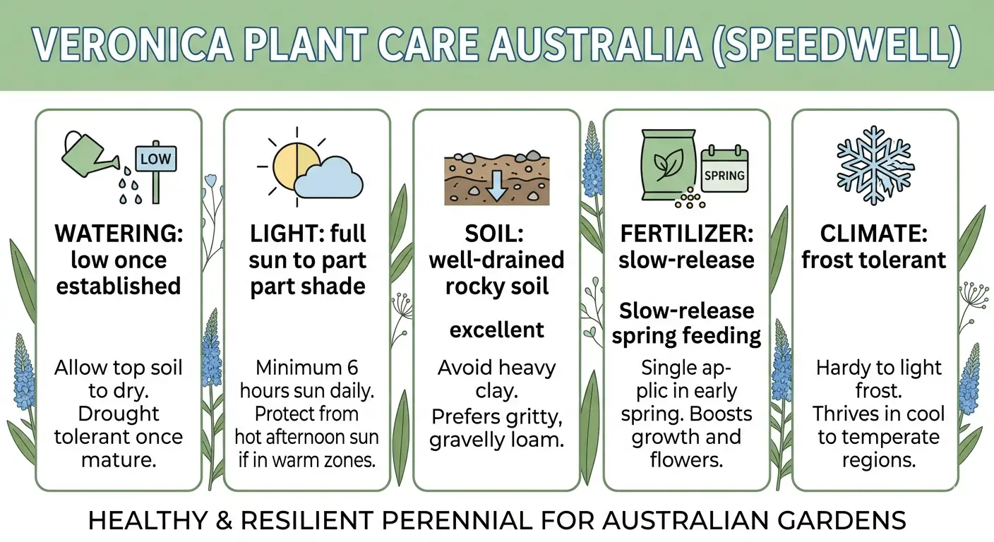 veronica plant australia