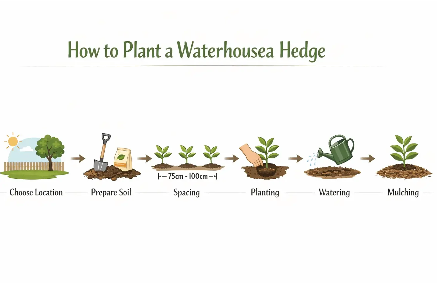 waterhousea floribunda hedge