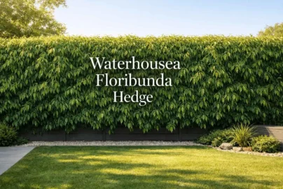 waterhousea floribunda hedge