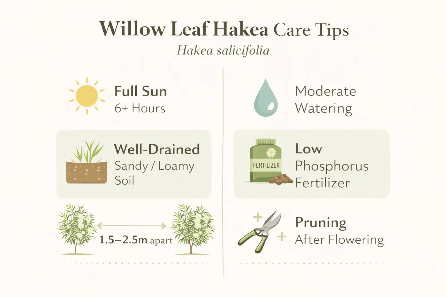 willow leaf hakea
