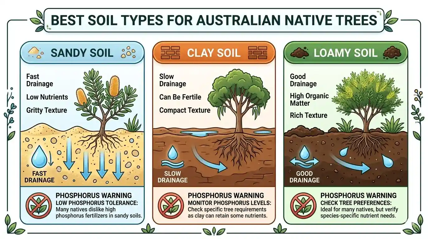 Australian native garden trees