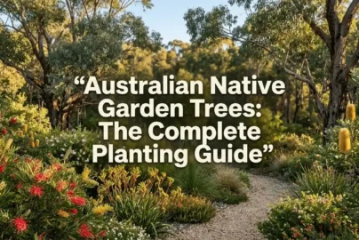 Australian native garden trees