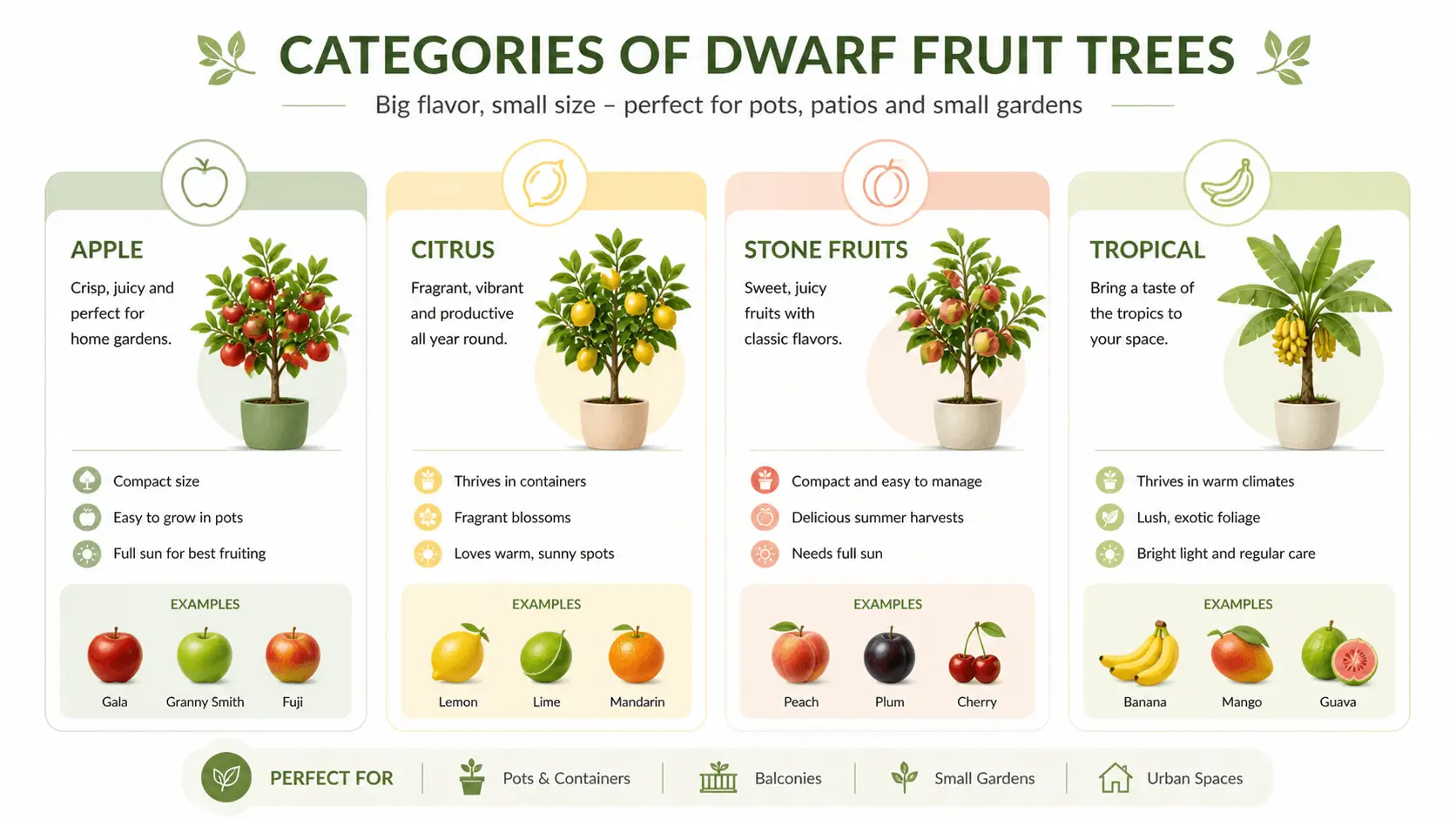 Dwarf Fruit Trees
