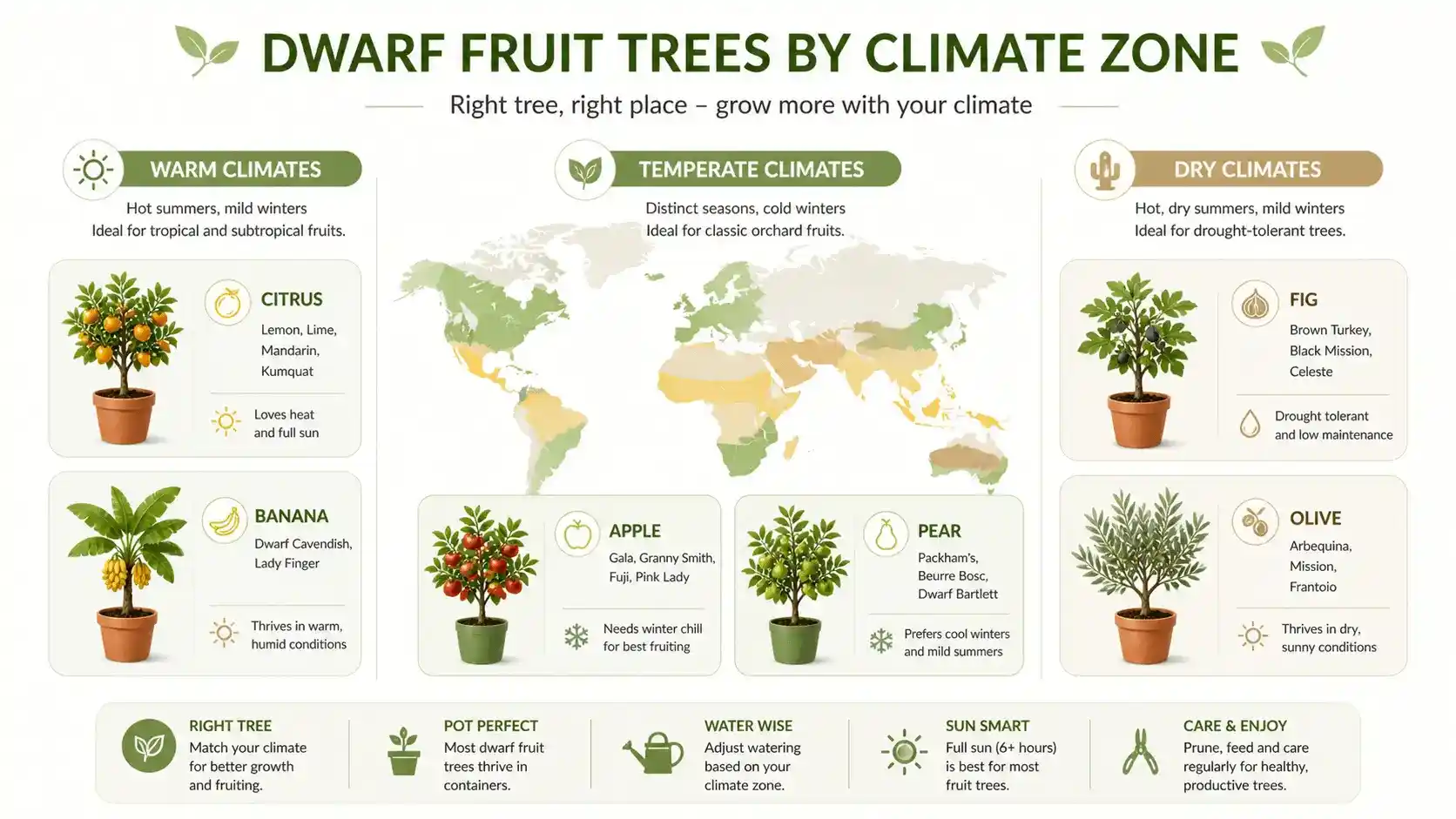 Dwarf Fruit Trees