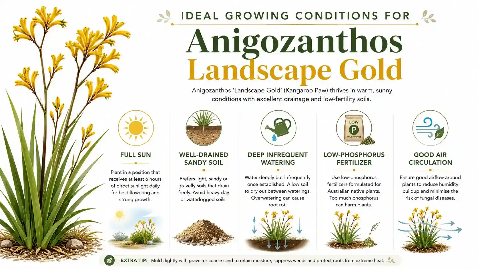 anigozanthos landscape gold