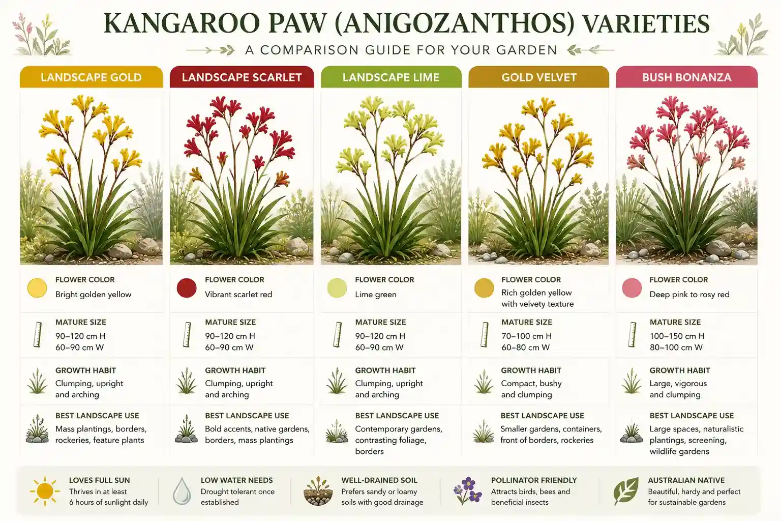 anigozanthos landscape gold