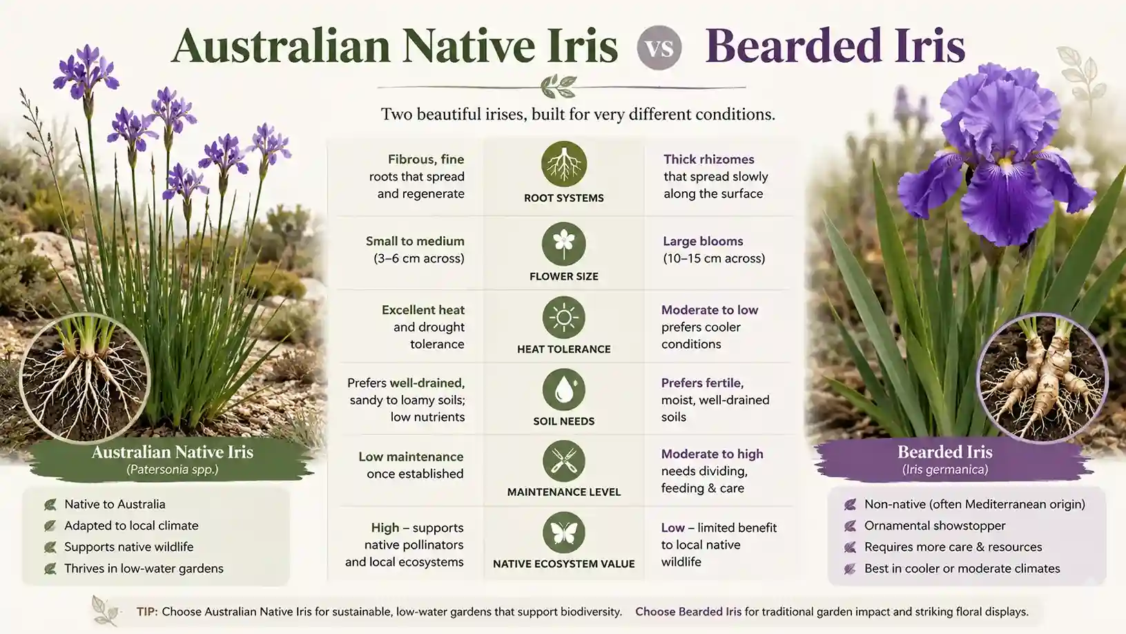 australian native iris