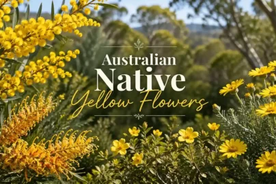 australian native yellow flowers