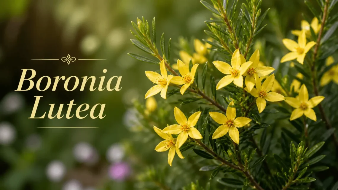 boronia lutea