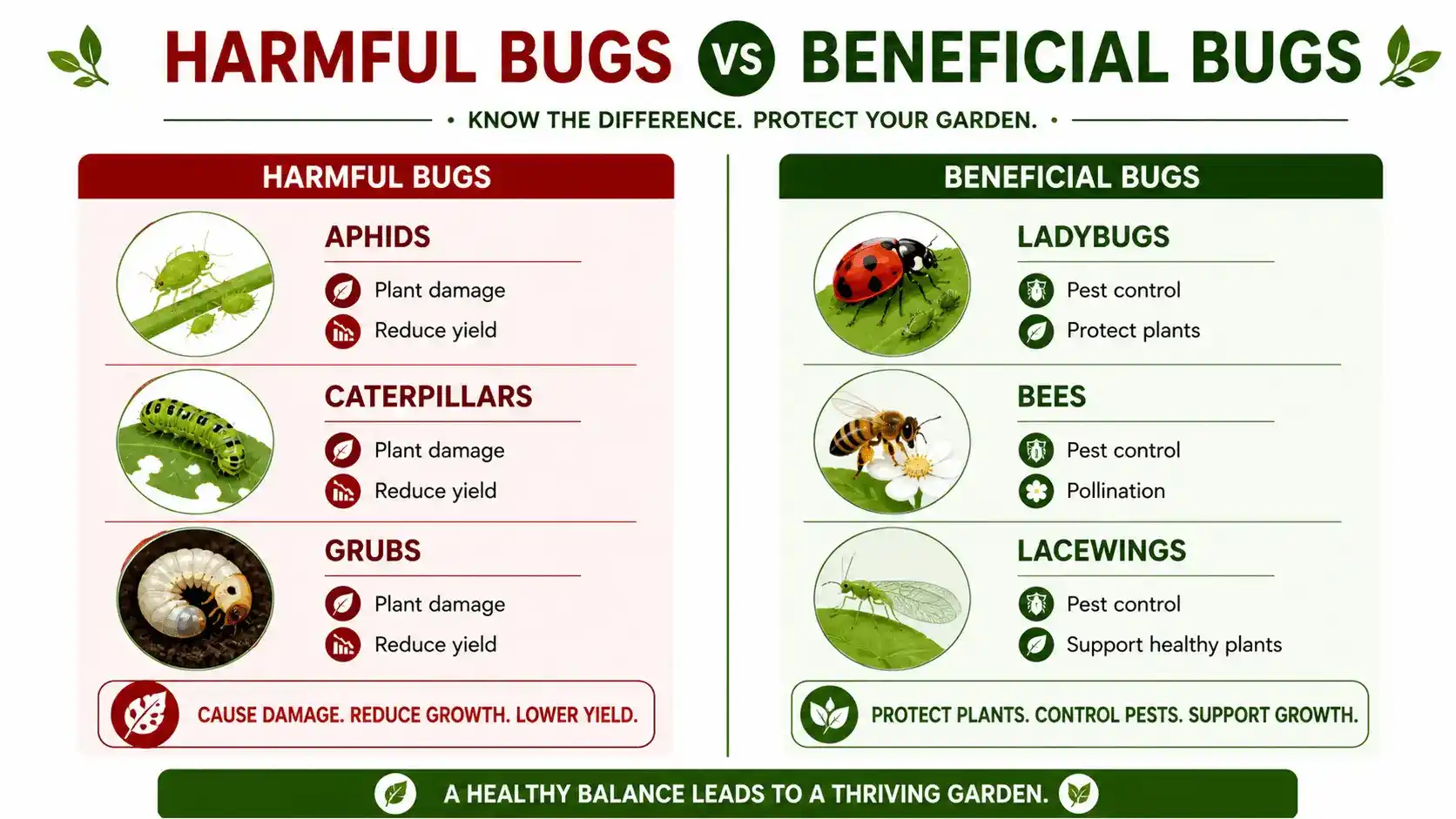 common garden bugs
