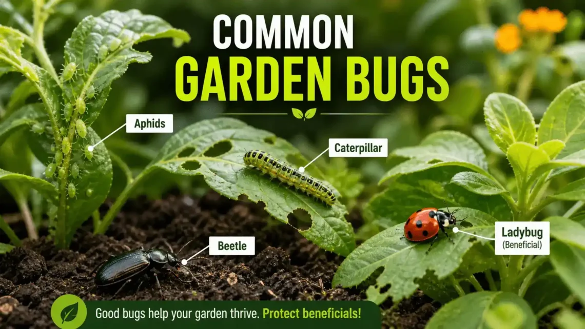 common garden bugs