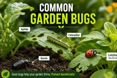 common garden bugs
