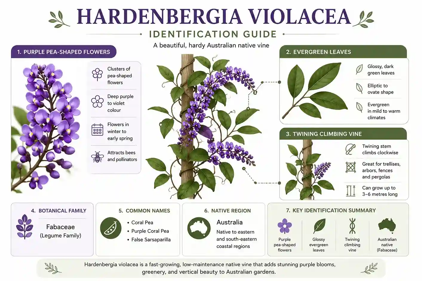 hardenbergia violacea