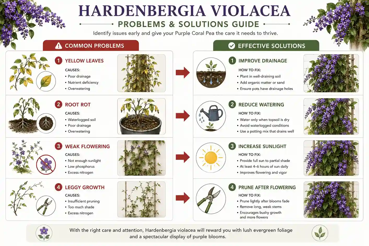 hardenbergia violacea