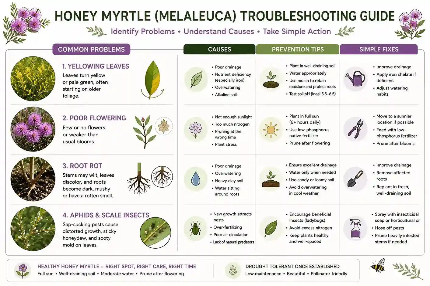 honey myrtle melaleuca