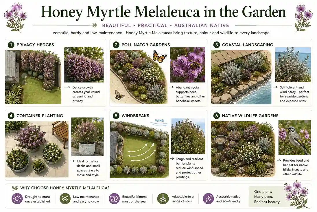 honey myrtle melaleuca