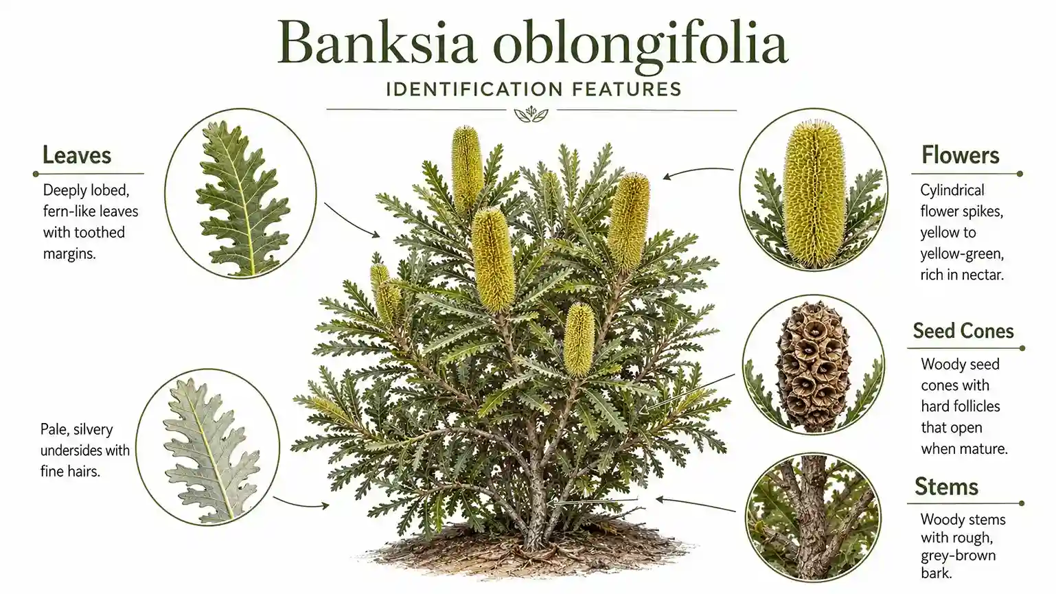 banksia oblongifolia