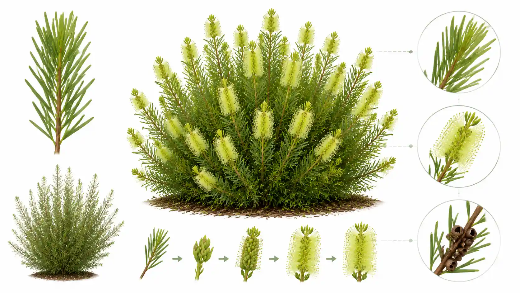callistemon pinifolius green