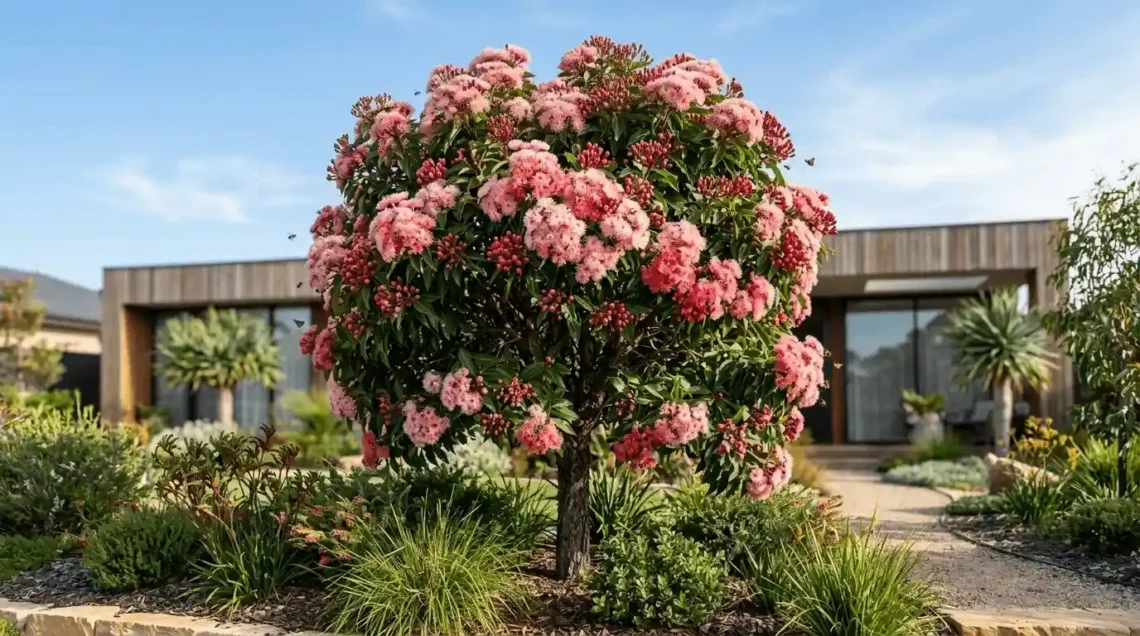 corymbia ficifolia pink