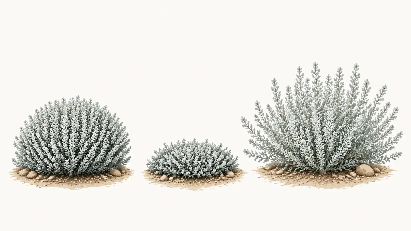dwarf cushion bush