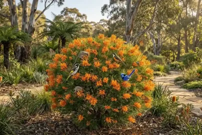 grevillea amber blaze