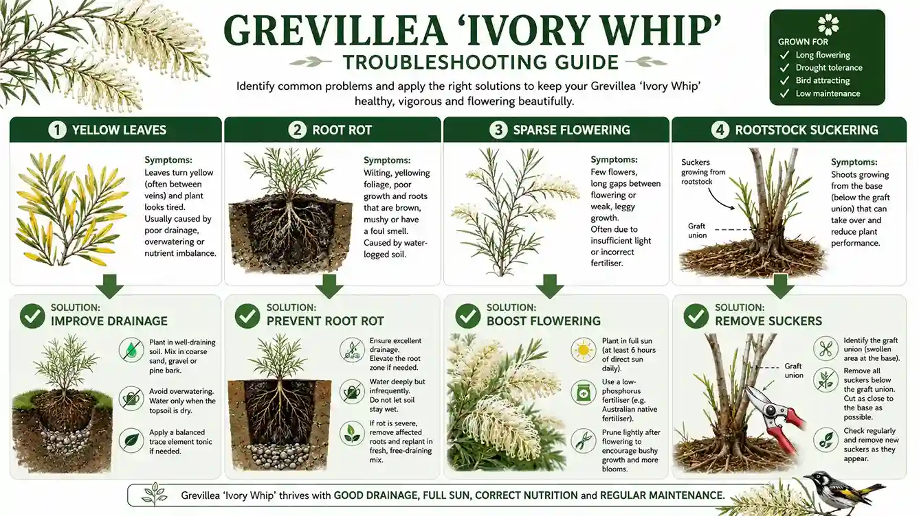 grevillea ivory whip
