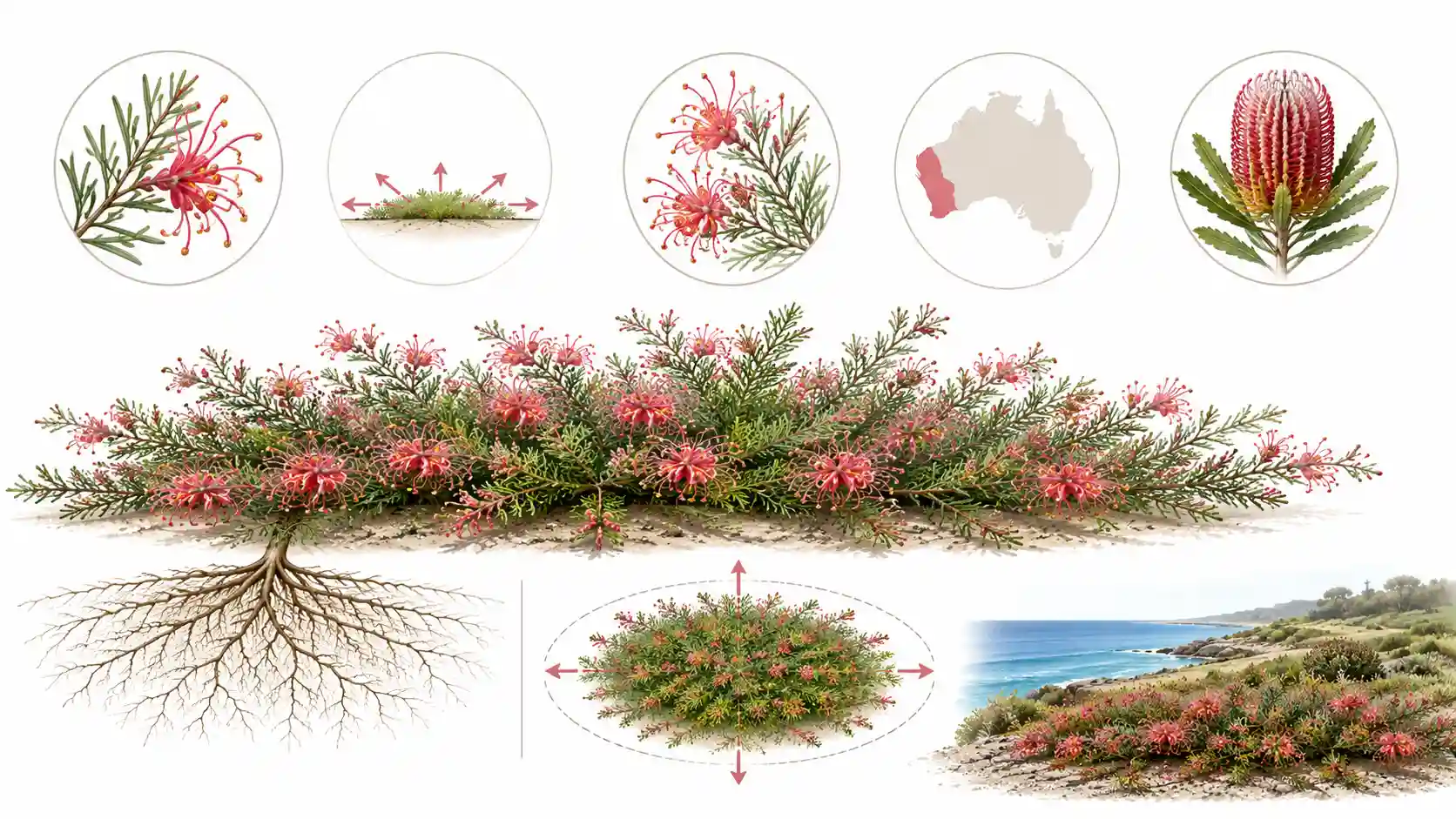 grevillea preissii seaspray